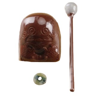 Dimis 佛誕節木魚 精裝 7.5cm, 1個, 棕色