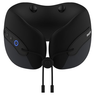 필립스 온열 목 마사지기, PPM3306, 다크블루