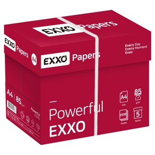 EXXO 影印紙 85g, A4, 2500個