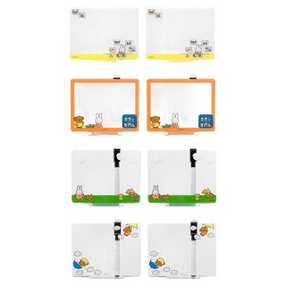 Aitobic Miffy 寬版留言板 白板筆 4款 x 2入組, 壓克力
