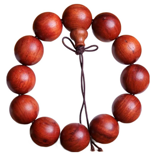 Dimis B簡潔的念珠 0.6mm, 緬甸花梨木, 1個