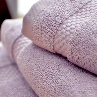 SHING LONG TEXTILE 台灣興隆毛巾 雅痞雙股美棉浴巾 135 x 74cm 紫色, 1條