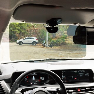 AUTOCOS I-SAFE 大型偏光遮陽板 L, 參考內容, 混合顏色