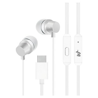 휴우 C타입 커널형 유선 이어폰, WH-BWE1, 화이트