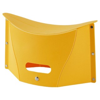 하이퍼플래닛 캠핑 초슬림 줄서기 접이식 의자, 옐로우, 1개