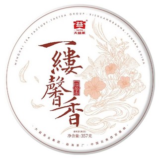 Taetea 茶有大益 普洱茶 一路馨香, 1個, 1入, 357g