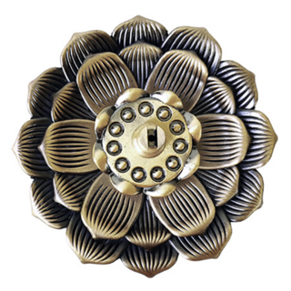 財神小舖 三寶福祿 多功能香座 TTD-7001-2, 青銅色