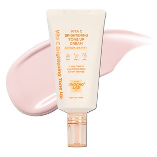 CHOCHO'S LAB 2.0維他命C亮白素顏霜 SPF50+ PA++++, 1條, 單色, 40ml