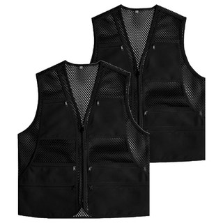 男女通用大網眼多功能背心 MDJK151HI 2件組