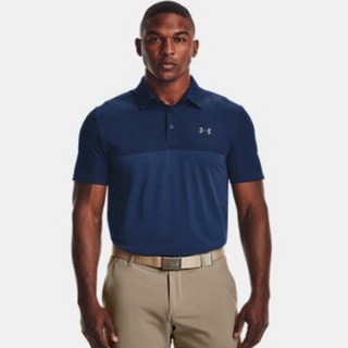 Under Armour 安德瑪 男款Vanish無縫拼接polo衫 1361145-408