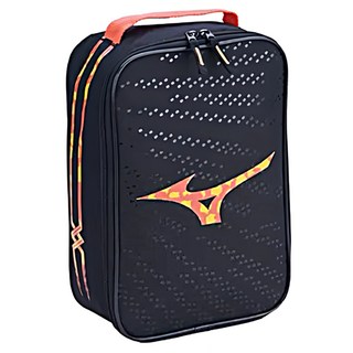 Mizuno 美津濃 鞋袋 33TMC00703, 橘紅色 + 黃色 + 黑色, 1個