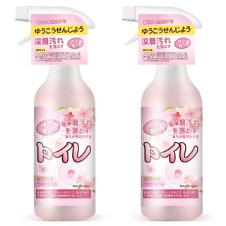 AHOYE 日本桃香馬桶除臭噴霧潔廁劑 2瓶 500ml