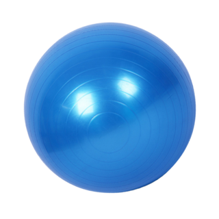 AHOYE 防爆瑜珈抗力球/健身球/彈力球, 藍色