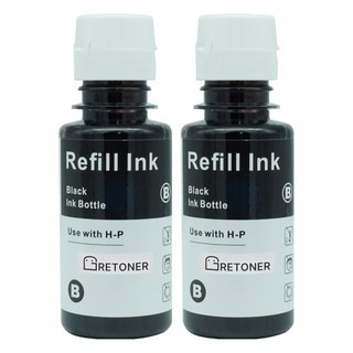 삼성 INK-K610 호환 무한 리필 잉크, 검정, 2개