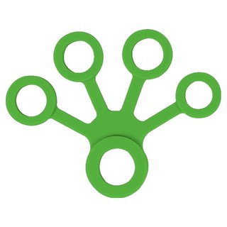 Denvillear 簡約按摩器 9 x 10 x 1.5 cm, 1個, 深綠色