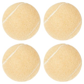 마메 테니스공 의자 커버, 베이지, 4개