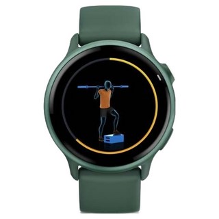 가민 비보액티브 6 웰니스 GPS 스마트워치, 재스퍼 그린, 30.4mm, GPS + 블루투스