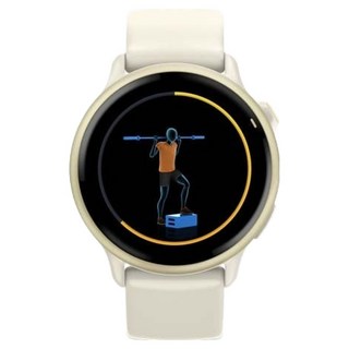 가민 비보액티브 6 웰니스 GPS 스마트워치, 루나 골드, 30.4mm, GPS + 블루투스