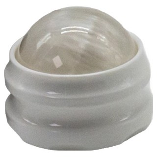 深層指壓滾輪按摩球, 1個, 白色外殼 + 白色球