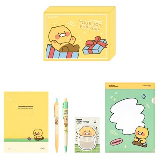 카카오프렌즈 베이직 문구세트, 춘식이, 1세트
