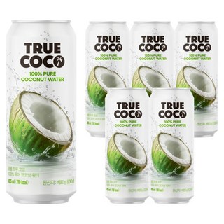 Cloop True Coco 純椰子水, 495ml, 6個