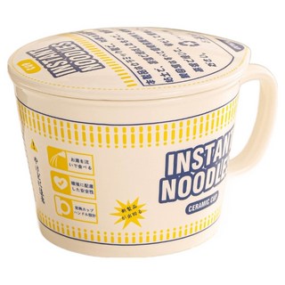 Erbo 可微波陶瓷拉麵碗 1L, 藍色, 1個