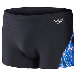 speedo 男款 耐穿全印花 Hyperboom Digi V-Cut 四角泳褲 8-00357815887