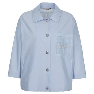 Olivia Lauren 女款網眼拼接襯衫 VVCNS5M5261