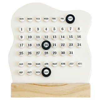 Pick&Home 高級模組日曆, 奶油色, 1個