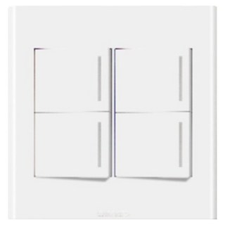 위너스 위너 2개용 4구 스위치, 1개