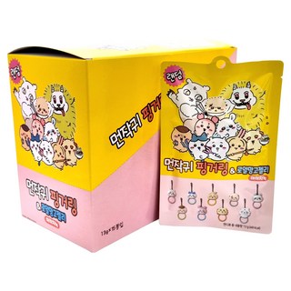 Chiikawa 吉伊卡哇 蒙扎古指環皇家芒果軟糖Maha茶 隨機出貨, 15個, 13g