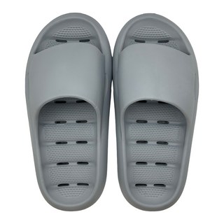 WUWU 沐夏厚底排水拖, 灰色, 1雙