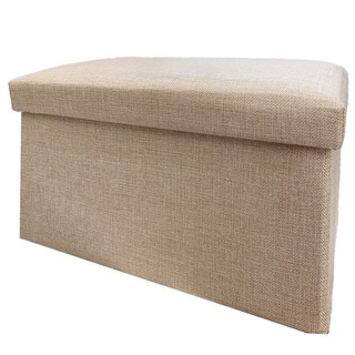 BangJiaShi 幫家適 長方形收納椅 40 x 25 x 25cm, 1個, 米色