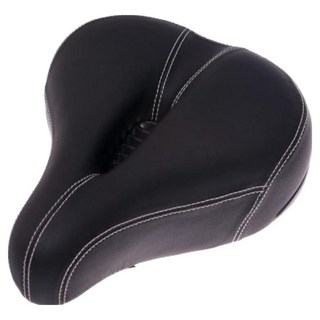 Pelle 生活用自行車特大前列腺座墊 6775, 黑色, 1個