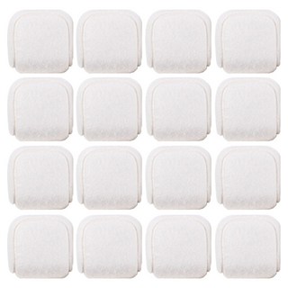 모노플랫 사각 테니스공 의자 발캡 화이트, 16개