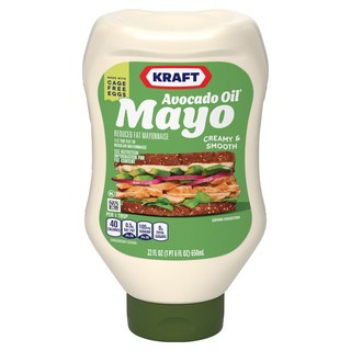 Kraft 卡夫 酪梨油美乃滋, 1個, 650ml