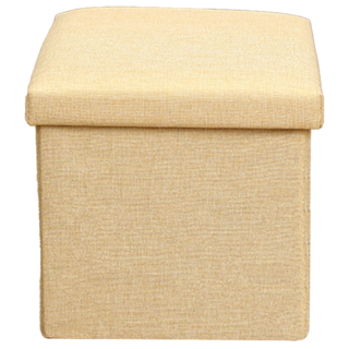 收納椅 正方形 25 x 25cm, 米色, 1個