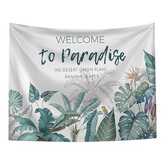 半島良品 居家裝飾掛布, 熱帶葉子