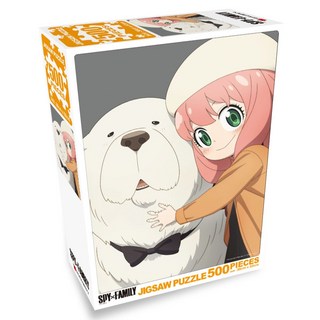 Haksanpub 鶴山文化社 SPY x FAMILY 間諜家家酒 拼圖 安妮亞佛傑 & 彭德佛傑, 500件, 1個, 混合顏色