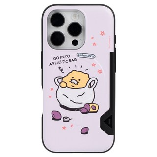 KAKAO FRIENDS Chunsik 日常雙卡 MagSafe 防撞手機殼