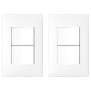 Legrand 羅格朗 阿佩拉 Simple 3路2聯開關 白色, 2個