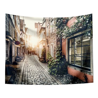 半島良品 居家裝飾掛布, 義大利街景, 1件