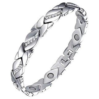 Poten Kit 漂亮全銀手鍊 21cm, 1個