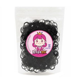 Pinky 高彈性別哭髮繩 拉鍊袋 S 30g