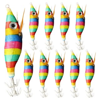 로얄피쉬 왕눈이에기, 색동이, 10g, 10개