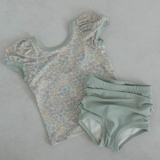 PEEKABOO 女童夏洛特泳裝防曬衣兩件式套裝