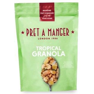 PRET Pret A Manger 熱帶水果燕麥穀物, 1個, 380g