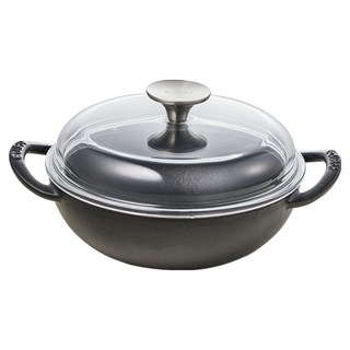 에지리 인덕션 블랙아이언 베이비웍 하이돔 무쇠냄비, 20cm, MATTE BLACK (매트 블랙), 1개