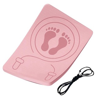 特厚減震隔音運動慢跑墊, 粉色, 1個