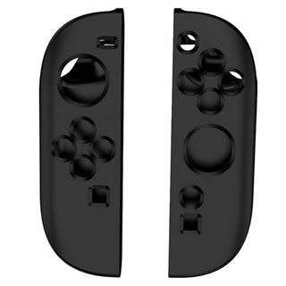 HOHOO 任天堂 Switch 2 Joy-Con 果凍保護套 矽膠輕薄保護殼 Joy-Con保護殼, 1個, 單一商品, 黑色